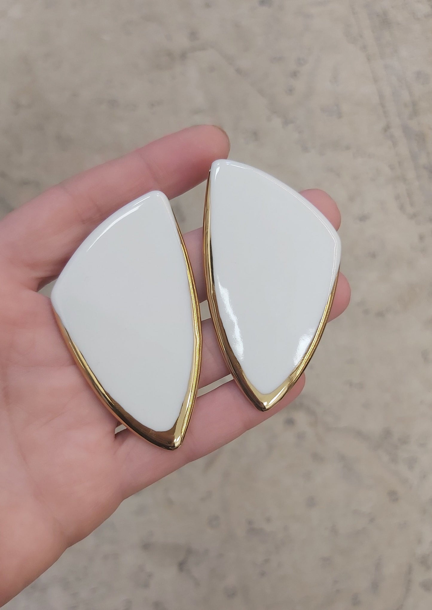 Porcelain earrings 3XL602 + colors