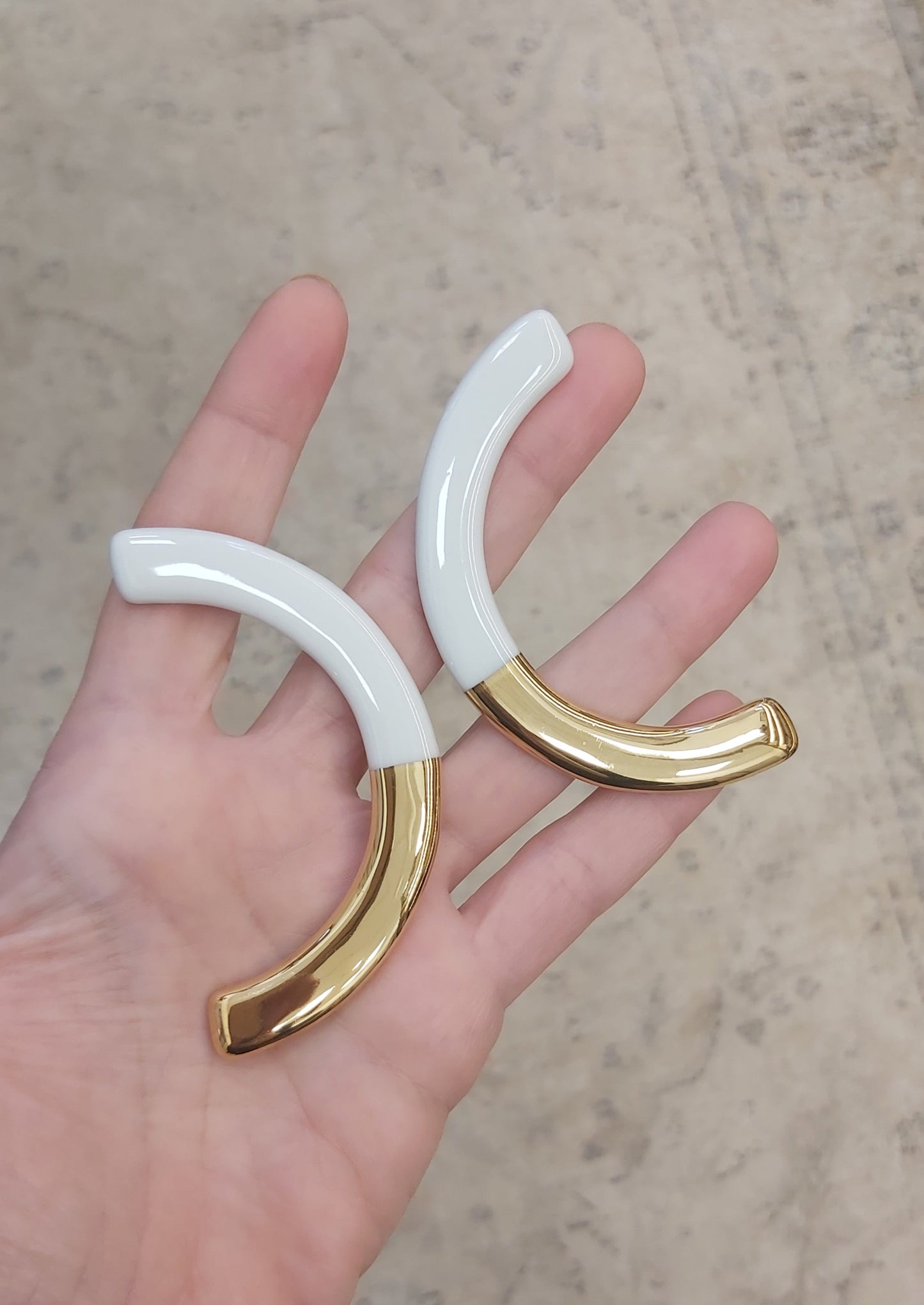 Porcelain earrings 3XL606 + colors