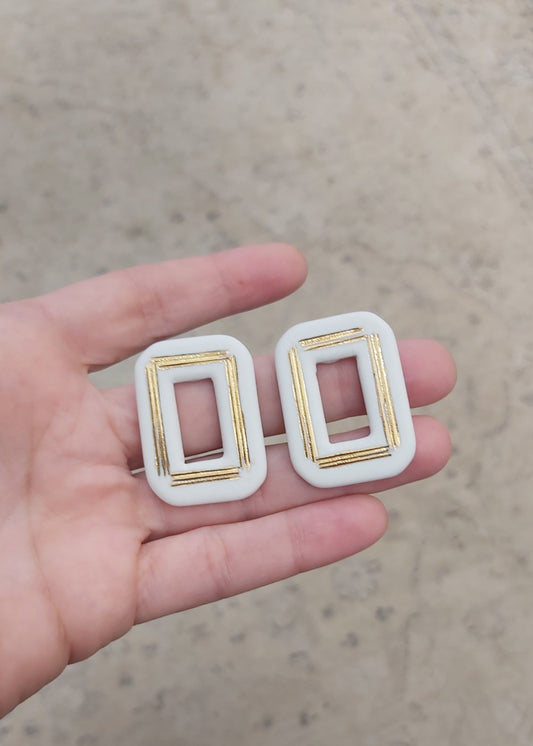 Porcelain earrings 2XL506