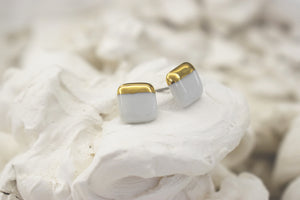 Open image in slideshow, Porcelain earrings #101 + colors
