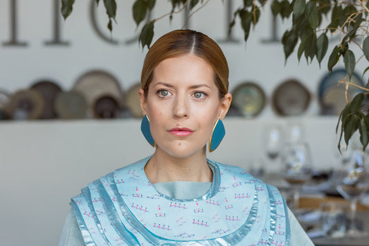 Porcelain earrings 3XL602 + colors