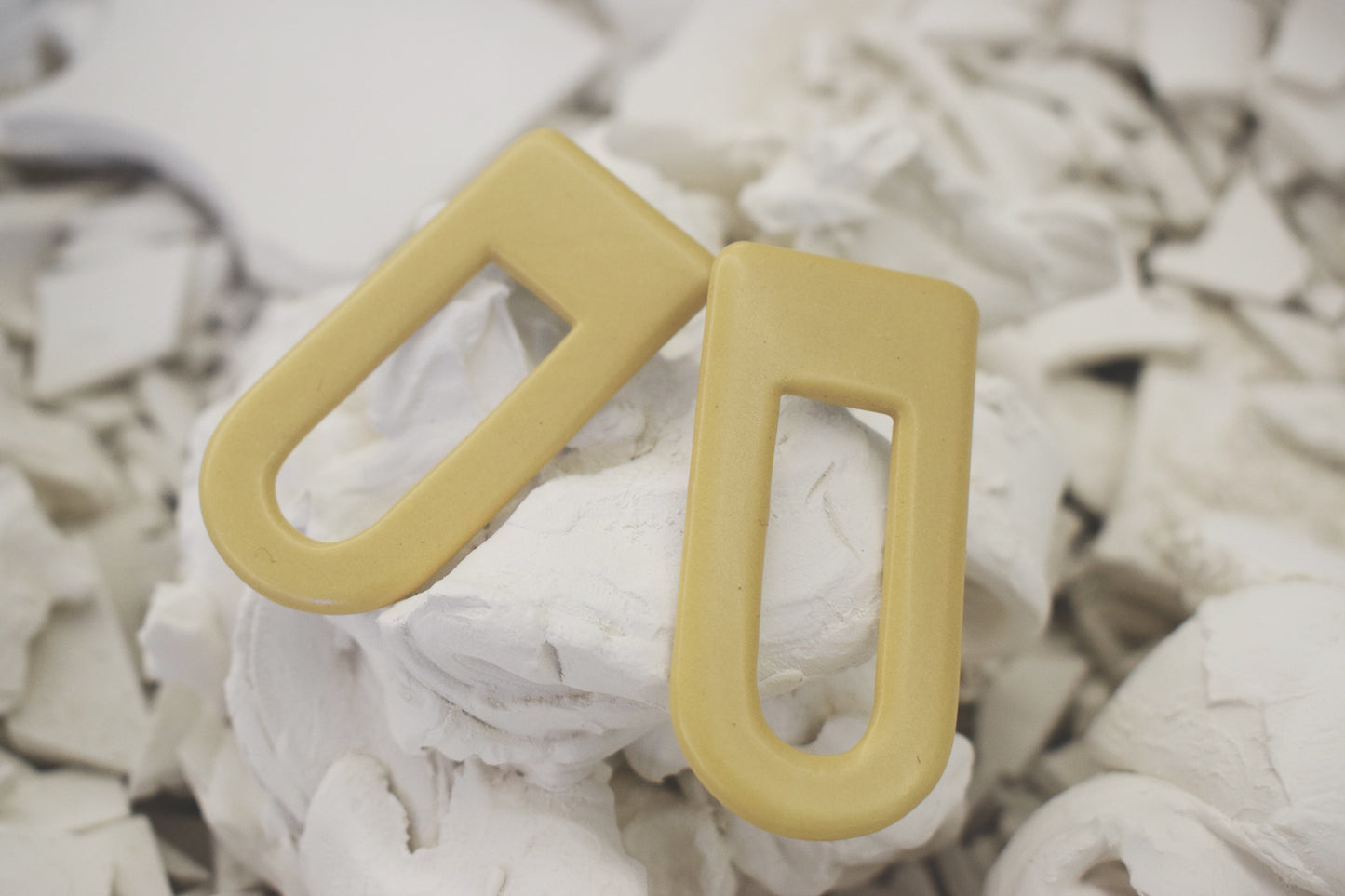 Porcelain earrings L304