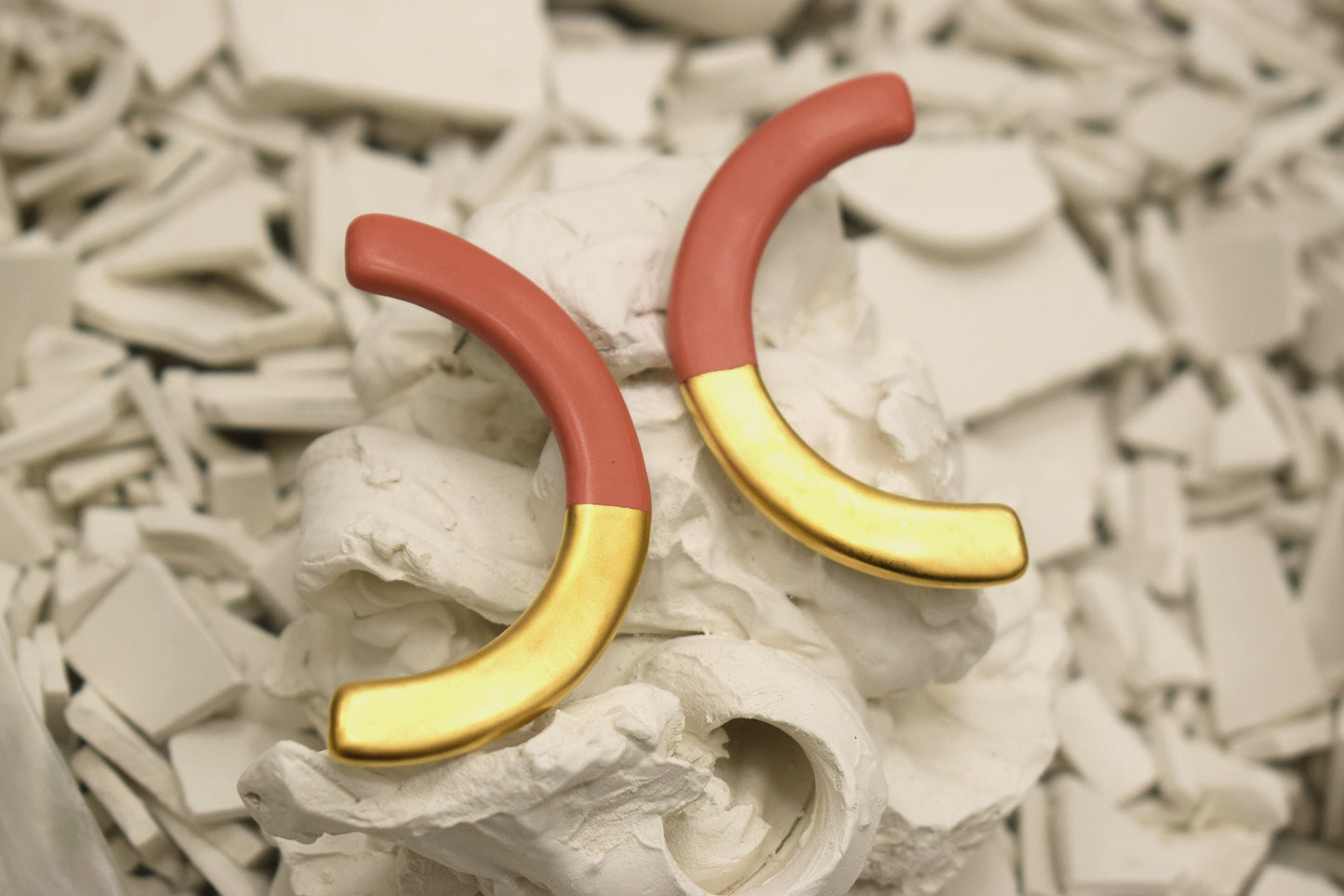 Porcelain earrings 3XL606 + colors