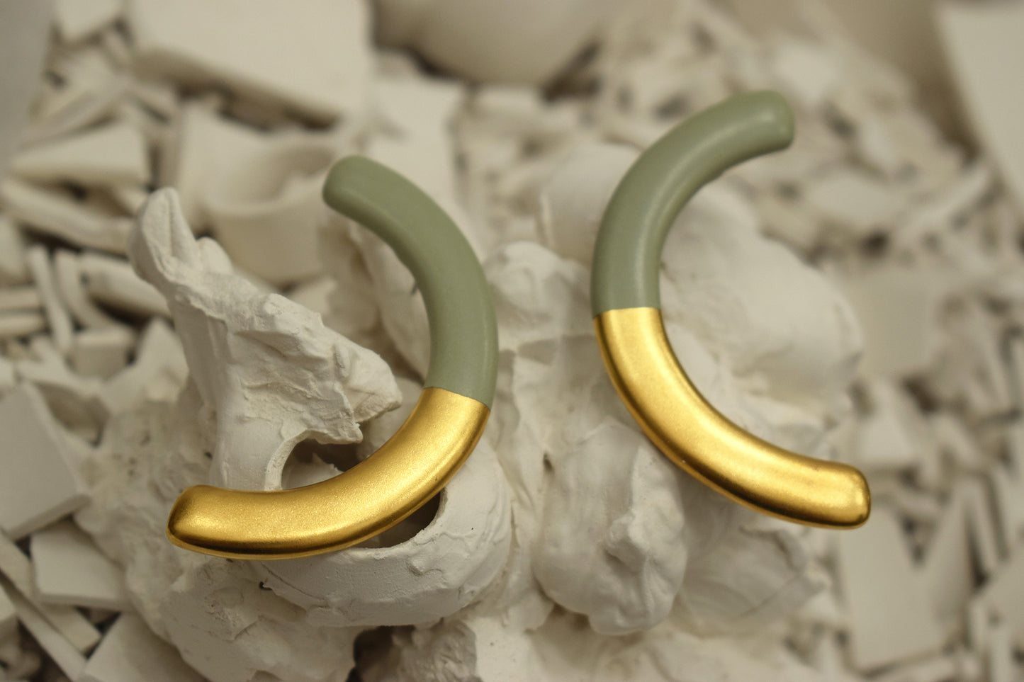 Porcelain earrings 3XL606 + colors