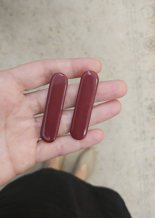 Porcelain earrings XL405