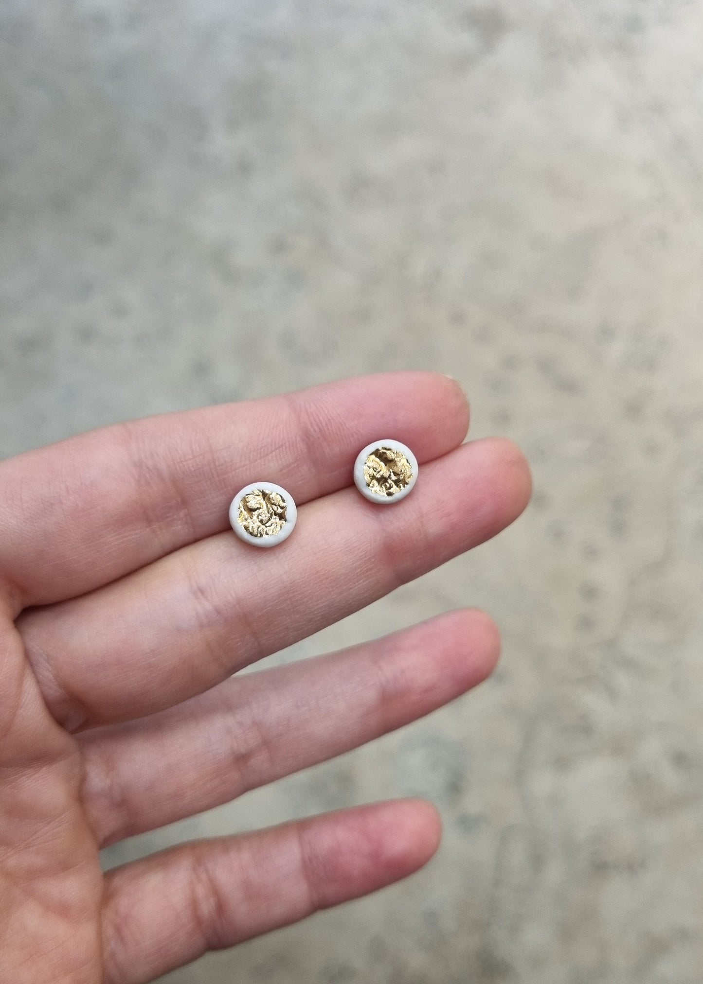 Porcelain earrings S102 + colors