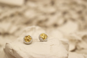 Open image in slideshow, Porcelain earrings #102 + colors
