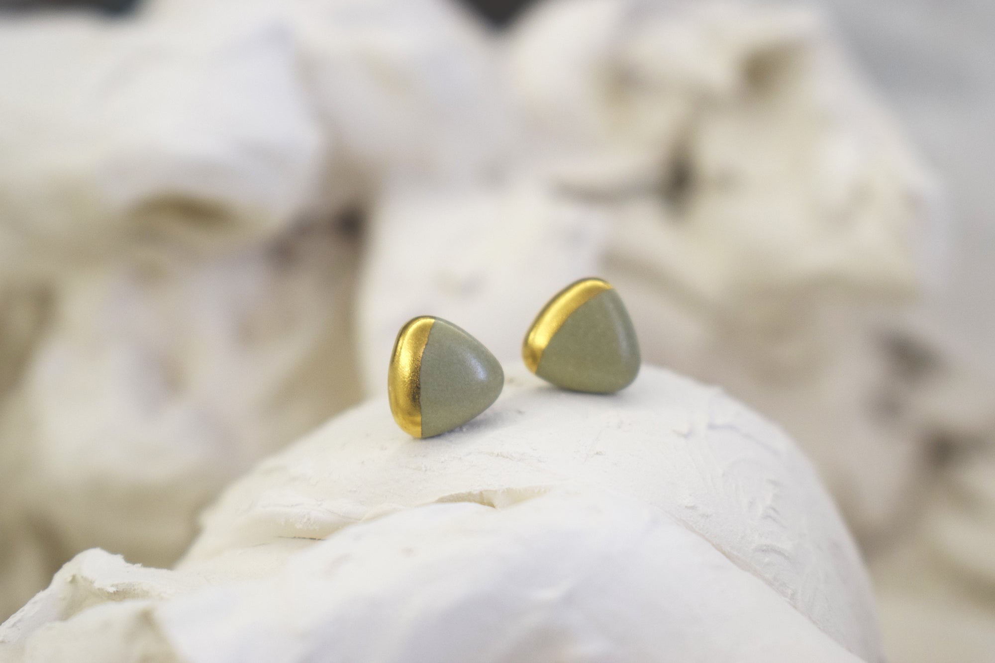 Porcelain earrings #105 + colors
