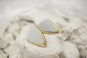 Open image in slideshow, Porcelain earrings #208 + colors
