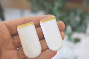 Open image in slideshow, Porcelain earrings L301 + colors
