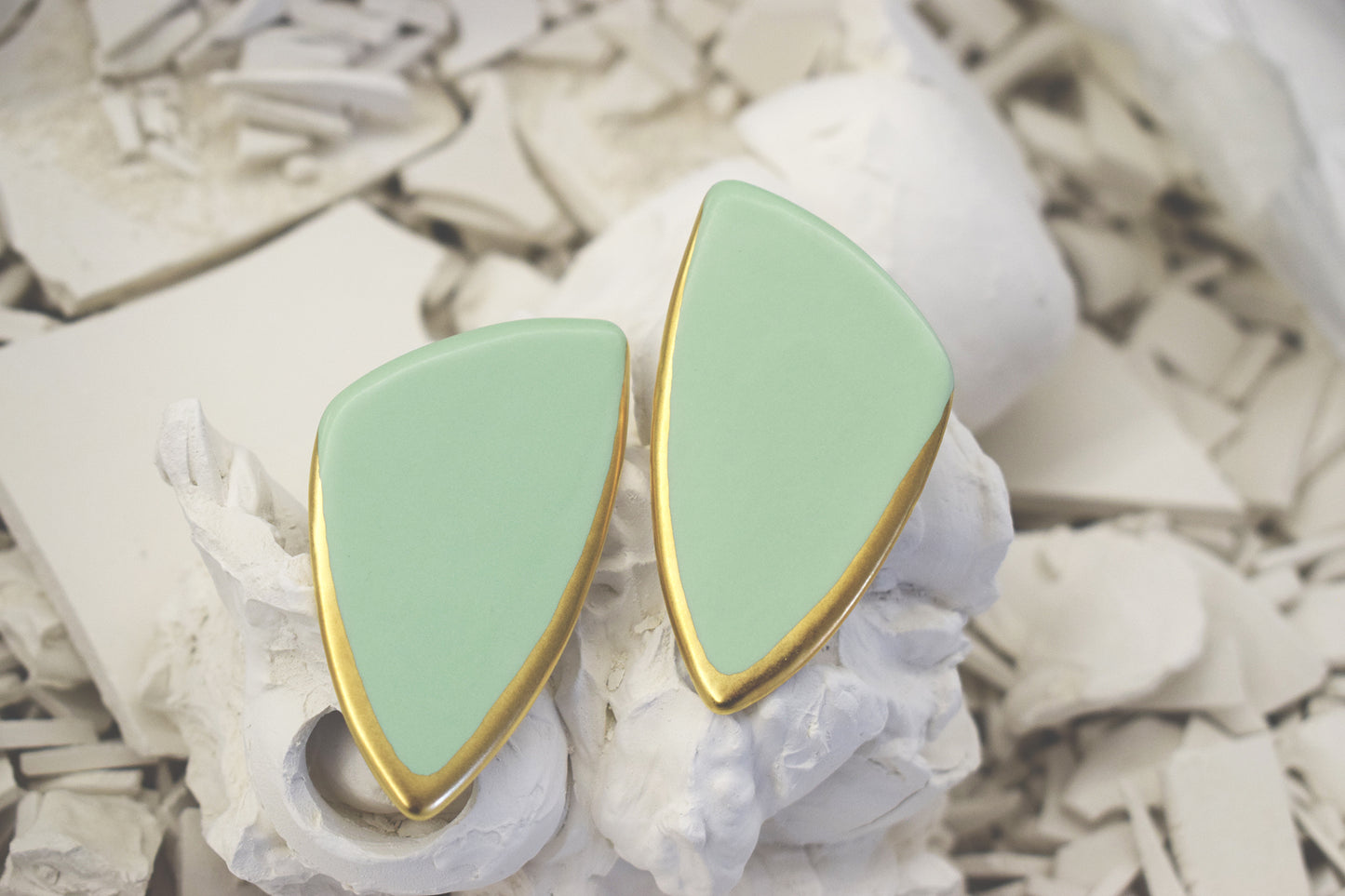 Porcelain earrings 3XL602 + colors