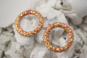 Open image in slideshow, Porcelain earrings 3XL603 + colors
