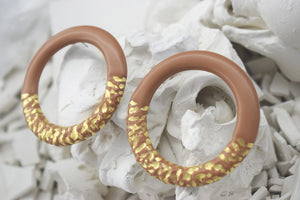 Open image in slideshow, Porcelain earrings #801 + colors
