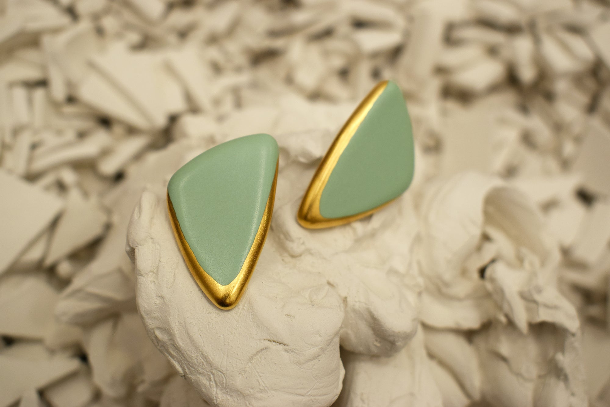Porcelain earrings #208 + colors